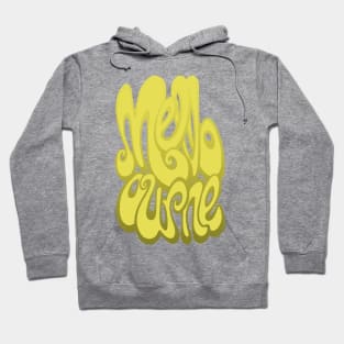 Melbourne lettering - Meadowlark Yellow Hoodie